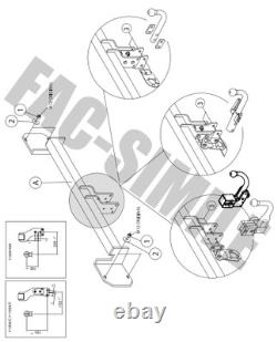 Removable Tow Bar + Bypass Pin Set for Mini COOPER ONE 11004/VM