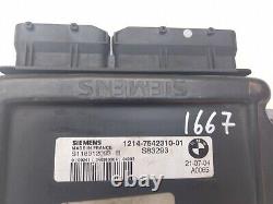 S118012003 B Siemens 1214-7542310-01 S83293 Ecu Bmw Engine Mini 1.6 B R50