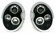 Scheinwerfer For Mini Cooper R50 R52 R53 2001-2006 Standlichtringen Schwarz Lpm