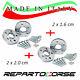 Set 4 Track Extenders 16 + 20 Mm Repartocorse Mini R56 Cooper 100% Made