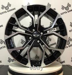 Set of 4 Alloy Wheels Mini Cooper One D S PAR 17 New + 4 Riken Tires