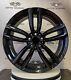 Set Of 4 New 19-inch Black Alloy Rims For Mini Countryman Paceman