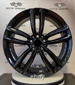 Set of 4 New 19-inch Black Alloy Rims for Mini Countryman Paceman