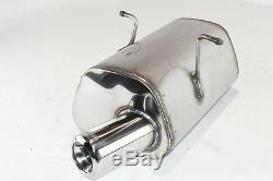 Silencer Stainless Steel Mini Cooper 2000-2002 2003 2004 2005 2006 Tip 80