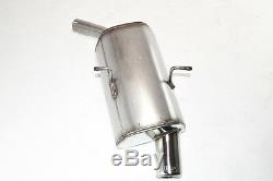 Silencer Stainless Steel Mini Cooper 2000-2002 2003 2004 2005 2006 Tip 80