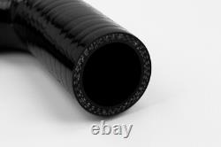 Silicone Radiator Hoses for MINI One/Cooper R50 R52 Non-AC Black