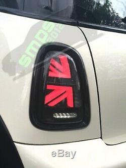 Smoked Led Mini Union Jack Tail R56, R57, R58, R59 2011 + (gen 2 Lci)