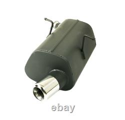 Sport Exhaust for Mini One + Cooper R50 R53 80mm Year 2000-2006 Muffler