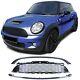Sport Glossy Black Grille 3-piece Kit For Mini Cooper R56 Cabriolet R57 06-09
