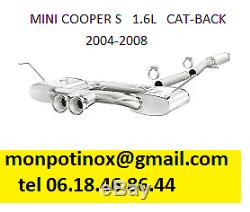 # Stainless Steel Exhaust With Or Without Valves Mini Cooper Mini One R50 R53 R56 F56