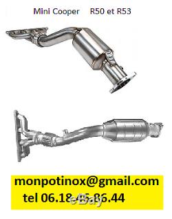 # Stainless Steel Exhaust With Or Without Valves Mini Cooper Mini One R50 R53 R56 F56