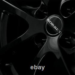 Translate this title to English: 4 Borbet LV4 Wheels 7x17 ET38 4x100 SW for Mini Cabrio Clubman Cooper Coupe One.