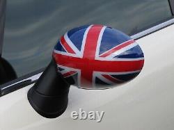Union Jack Mirrors Suitable For Mini One Cooper 11/2006 R55 R56 R57