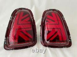 Union Jack Rear Lights For Mini One Cooper R56 R57 R58 R59 With E Marking