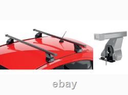 Universal Roof Bars for Mini One Cooper (F55) 3-Door 2014-2018 Black Menabo