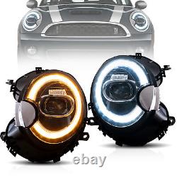 VLAND Complete LED Headlights for BMW Mini Cooper 2007-2013 R55 R56 R57 R58 R59