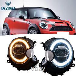 Vland Complete Led Headlights For Bmw Mini Cooper 2007-2013 R55 R56 R57 R58 R59 2x