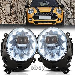 Vland Led Headlights For 2014-2018 Bmw Mini Cooper F56 Drl With Pair Animation