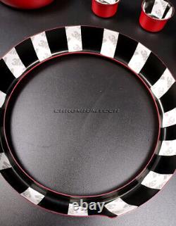 2001-2006 BMW Mini Cooper/S / One R50 R52 R53 Intérieur Rouge Cadran Bordure Kit