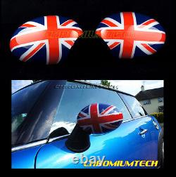 2001-2006 MK1 Mini Cooper/S / One R50 R52 R53 Union Jack Miroir Cap Housses LHD