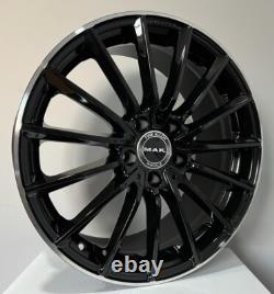 4 Roues en alliage compatible Mini Compatriote 17 Clubman Cooper One 18 MAK