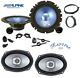 Alpine Sxe-17cs Sxe-6925s Set 6 Haut Parleur Mini Cooper One R50-r53 Avant &