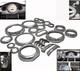 Aménagement Intérieur En Chrome Kit 26 Pièces Pour Mini One Cooper S D R50 R52