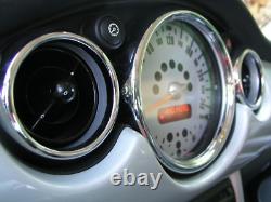 Aménagement Intérieur en Chrome Kit 26 Pièces Pour Mini One COOPER S D R50 R52