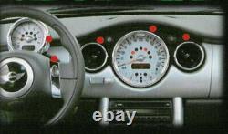 Aménagement Intérieur en Chrome Kit 26 Pièces Pour Mini One COOPER S D R50 R52