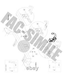 Amovible Attelage + 13P C2 broches SET pour Mini COOPER ONE 11001/VM