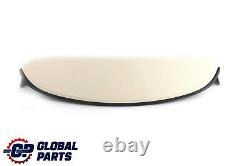 BMW Mini Cooper One F56 Spoiler arrière Couvercle de coffre Pepper White 7317198