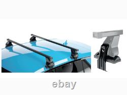 Barres Porte-Tout Pour Mini One Cooper (F55) 5 Portes 2014-2018 Menabo Noires