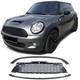 Calandre Kit 3-teilig Noir Mat Pour Mini One Cooper Jcw R56 R57 R58 R59