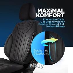 Car Seat Covers Convient pour BMW Mini Cooper One R50 Himalaya (Complet) Noire