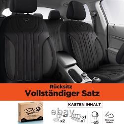 Car Seat Covers Convient pour BMW Mini Cooper One R50 Himalaya (Complet) Noire