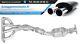 Catalyseur Mini One I/cooper/cooper S I 1.4i 1.6i 1.8407520282 18407525272