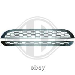 DIEDERICHS Calandre Convient pour Mini R50 R53 Cooper One R52 Chrome