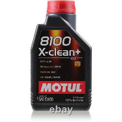 Denckermann Inspection Set Motul 8100 5W-30 6L pour Mini Cooper One