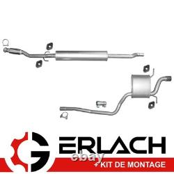 Echappement silencieux pour Mini One Cooper R56 R57 R58 1.6 10329