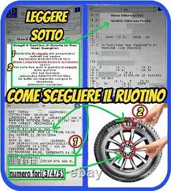 Galette de Secours Pour Mini One Cooper R50 Avec Mesure 15 4Fori Set Roue Gomme