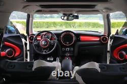 Habitacle Intérieur Rouge Brillant Compatible pour Mini One Cooper F56 F55 F57