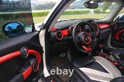 Habitacle Intérieur Rouge Brillant Compatible pour Mini One Cooper F56 F55 F57