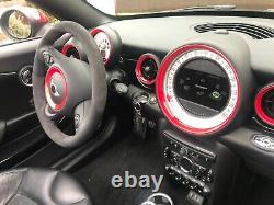 Habitacle Intérieur Rouge Kit S'Adapte pour Mini One COOPER S D R56 R55 Clubman