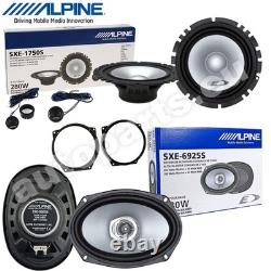 Kit 6 Haut-Parleurs Alpine SXE Antérieurs Pour MINI One Cooper R50 R53