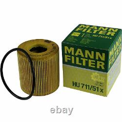 MANN-FILTER Inspection set Motul 6L 8100 X-clean+ 5W-30 pour Mini Cooper One