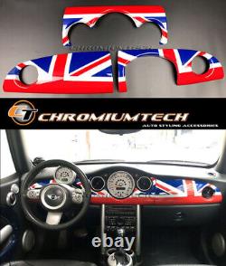 MK1 Mini Cooper/S / One Jcw R50 R52 R53 Union Jack Tableau Housse Pour Rhd