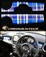 Mk2 Mini Cooper/s / One R55 R56 R57 R58 R59 Tartan Bleu Tableau Panneau Housse