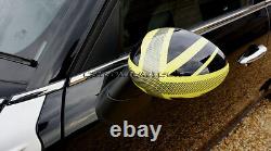 MK3 Mini Cooper/S / One Jcw F55 F56 F57 Jaune Union Jack Miroir Cap Housses LHD