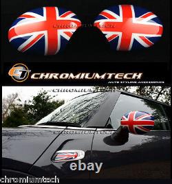 MK3 Mini Cooper / S/One / Jcw F55 F56 F57 Union Jack Miroir Bouchon Rhd Modèle