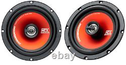 MTX TR65C TR69C Set 4 Haut Parleur Mini Cooper One R50-R53 Avant & Post Brkt